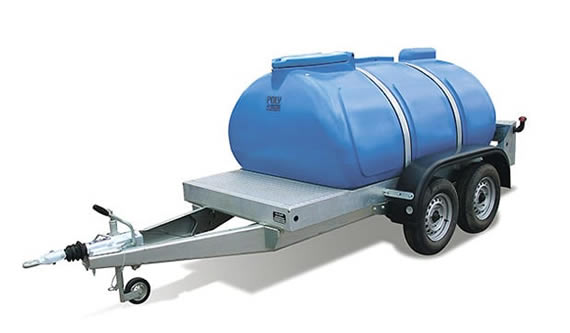 Water bowser trailers